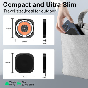 Schitec 15W 3-en-1 Cargador inalámbrico Pad 5W 7,5 W 10W 15W Mini Soporte de cargador inalámbrico portátil para dispositivos de la serie iPhone - Product Image 5