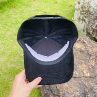 Gorra de Béisbol de 5 Paneles con Visera Curva de Gamuza y Logo de Metal Lista para Enviar Nuevo Sombrero Snapback Mexicano de San Judas Tadeo en Negro o Rojo
