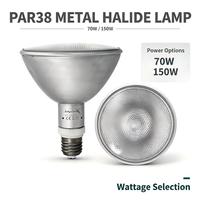 Lampe à halogénures métalliques PAR38 E26 E27 70W 150W pour terrarium de reptiles