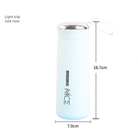 Vaso Térmico de Vidrio de Doble Pared Resistente a Altas Temperaturas con Logotipo Personalizado, Diseño Creativo y de Moda