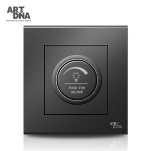 ARTDNA สวิทช์ติดผนังหน้าโลหะ1000W,สวิตช์ไฟหรี่ไฟฟ้าแบบ UK สแตนเลสอัจฉริยะ - Product Image 3
