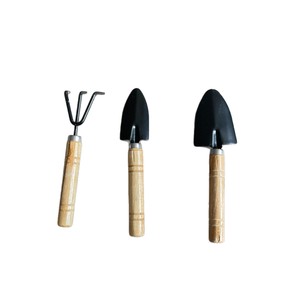 Mini Gardening <b>Tool</b> Set 3 Pieces Metal <b>Hand</b> <b>Tools</b> For Home Flower Planting Durable Simple Style - Product Image 4