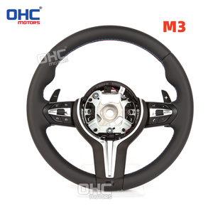 <span class=keywords><strong>Volant</strong></span> Tout Cuir Noir en Stock UE pour <span class=keywords><strong>BMW</strong></span> M3 F30 F36 F20 F16 M5 F10 F11 F06 E90 E92 E93 X5 E70 E82 - Product Image 2