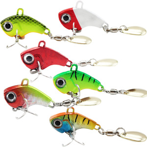 Hard Bait Mini Lead Jig Bass Lure Spin Metal Lure Vib Fishing Lures - Product Image 1