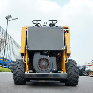 Kostenloser Versand Mini-Kompaktlader Günstiger Radlader Minicargador Landwirtschaft CE EPA Motor Kompakter Diesel-Kompaktlader - Product Image 6