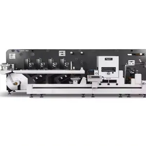VAN-360F digital auto flatbed die-cutting roll to roll machine with inkjet printer for print finishing