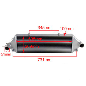 Tuning Performance FMIC Frontmontage Ladeluftkühler-Kit Passend für Ford Focus 1.6 EcoBoost Mk3 2010-2019 - Product Image 3
