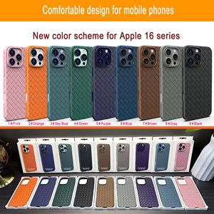 INS élégant armure étui de téléphone portable pour iPhones 16 15 14 13 12 11 coques de téléphone colorées en TPU souple pour iPhone pour <span class=keywords><strong>samsung</strong></span> S25 couverture - Product Image 3