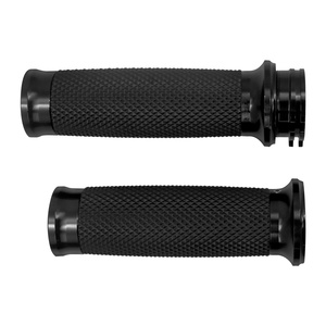 Poignées de guidon de moto 1 pouce pour Harley Touring <span class=keywords><strong>Sportster</strong></span> 883 1200 XL XR VRSC Dyna Softail Road Glide - Product Image 1