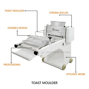 Коммерческая хлебобулочная формовочная машина, мини длинная формовочная машина для приготовления теста для хлеба, формовочная машина для хлеба - Product Image 3