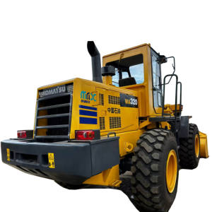 Équipement minier rentable Chargeur sur pneus Komatsu WA320 sans accident sans versement de support d'inondation - Product Image 3