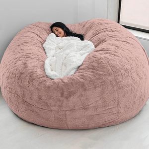 Grand gigantesque fauteuil pouf géant pour adultes, (sans remplissage) fauteuils pouf en plusieurs tailles et couleurs - Product Image 3