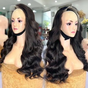 Cheveux humains vietnamiens perruques ondulées de qualité supérieure vrais cheveux humains 100% vrais cheveux humains - Product Image 2