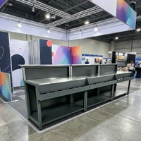 Stand modulaire pliable et portable pour expositions et événements - Convient à diverses expositions et événements temporaires en centre commercial