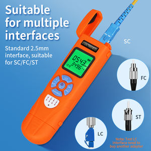 COMPTYCO Guter Preis Wiederauf ladbarer OPM RJ45 LED AUA-C7/C5 Glasfaser tester 10 Wellenlängen SC/FC/ST Mini Optisches Leistungs messgerät - Product Image 6