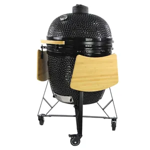 Topq 27-Inch Kamado Gietijzeren Standaard Voor Bbq Grills Voor 27-Inch Houtskoolgrills