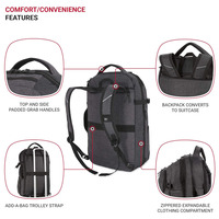 Grand sac de voyage week-end, sac à dos en polyester personnalisé, imperméable, pour ordinateur portable, sacs d'affaires pour hommes