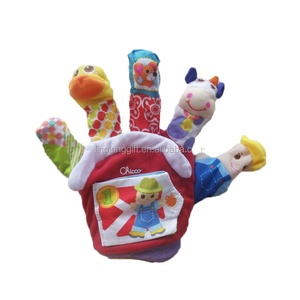 Tùy Chỉnh Sản Phẩm Thời Trang Palm Hình Dạng Đồ Chơi Sang Trọng Giáo Dục Nhân Viên Đồ Chơi Sang Trọng Thông Minh Ngón Tay Đồ Chơi Sang Trọng Động Vật Tay Con Rối - Product Image 1