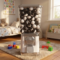 Accepteur de pièces en alliage de zinc NIUDELE pour distributeurs automatiques de jouets/bonbons avec garantie d'un an, poids léger de 0,7 kg et vente directe d'usine