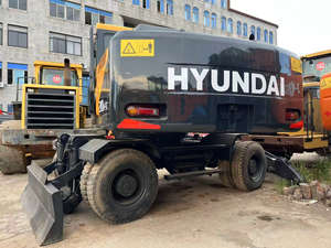 L'original 210w-7 210w-9s a utilisé la pelle sur pneus lourde Hyundai 210 210W-9T pelle sur pneus d'occasion d'équipement hyundai - Product Image 5