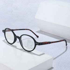 2024 luxe femmes hommes <span class=keywords><strong>presbytie</strong></span> progressive anti lumière bleue lunettes de lecture avec lentille multifocale - Product Image 2