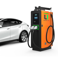 Cargador Rápido Comercial para Vehículos Eléctricos de Corriente Continua (DC) de 60kW, 80kW, 120kW, 160kW, 240kW, con CCS1, CCS2, GBT y CHAdeMO para Estaciones de Carga Rápida DC