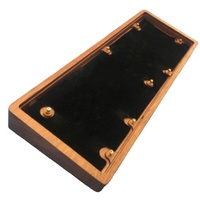 Mini étui de clavier en plastique Polycarbonate, boîtier de clavier en bois mécanique, pièces en aluminium, CNC, pièces