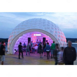 Tente gonflable portative d'igloo de <span class=keywords><strong>jardin</strong></span> de tente de dôme de disco de tissu d'Oxford avec la lumière LED <span class=keywords><strong>pour</strong></span> l'événement - Product Image 5