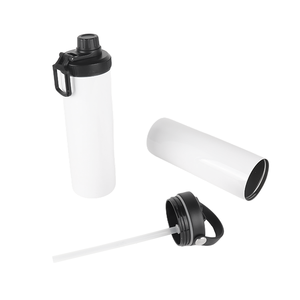 20 औंस स्टेनलेस स्टील स्पोर्ट्स टंबलर सबलिमिनेशन खाली, वैक्यूम इन्सुलेट कैंपिंग कप सीधे पीने के लिए स्क्रू ढक्कन के साथ - Product Image 4