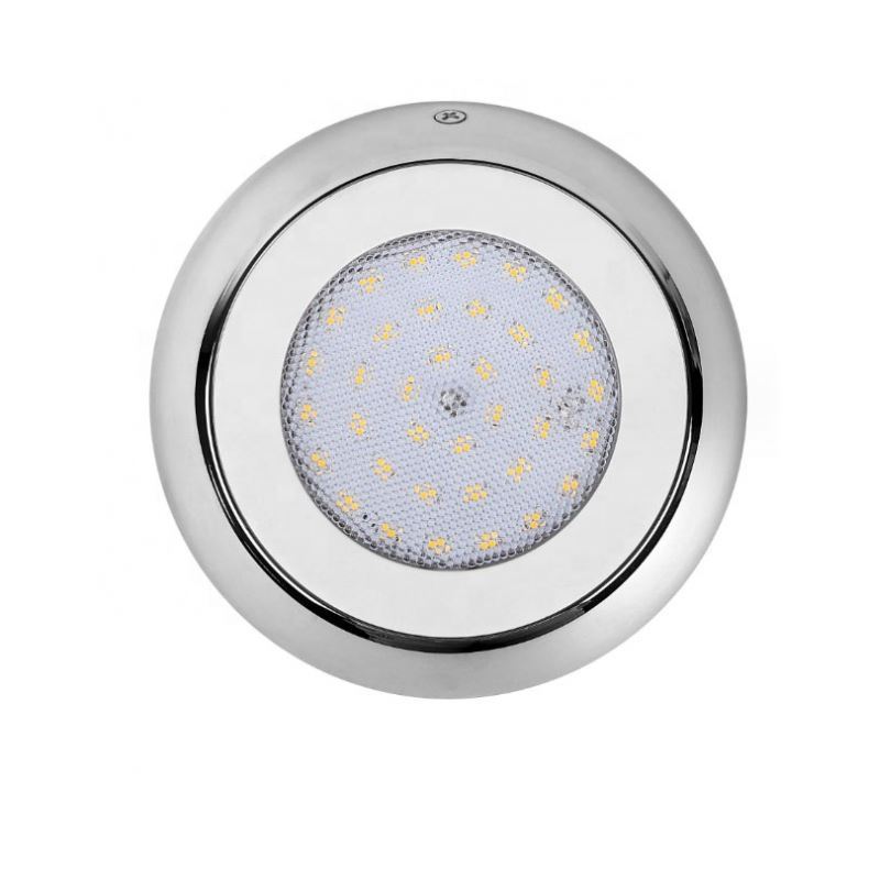 IP68 Waterproof 304 Stainless Steel LED Underwater Spa Pool Lights with RGB Colors for Pool Hot Tube Spa Bath for 12V/24V