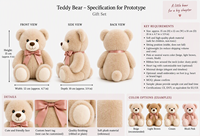 En gros : Ours en peluche par sublimation avec t-shirt, personnalisable avec votre LOGO, porte-clés ours en peluche mignon et doux, jouets en peluche