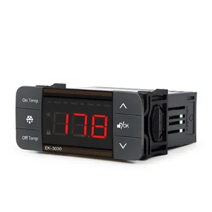 EK-3030 termostat pengontrol suhu Digital cerdas kontrol suhu Digital cerdas layar LCD dengan Sensor ganda