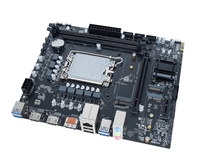 Placa BASE DE ORDENADOR OEM/ODM H81Desktop H81 Chipset 1000M placa base de escritorio para juegos placa base de PC DDR3 de doble canal para piezas de PC