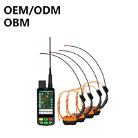 Traceur GPS pour animaux de compagnie, clôture pour chien, aucun appareil portable requis, fonctionnement sans carte SIM, étanche IP68, batterie de plus de 20h, écran LCD de 3,97 pouces