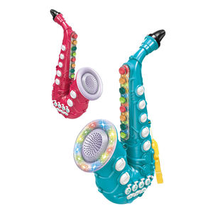 <span class=keywords><strong>Saxophone</strong></span> électrique pour enfants Mini <span class=keywords><strong>jouet</strong></span> en <span class=keywords><strong>plastique</strong></span> pour enfants à piles pour apprendre à jouer du <span class=keywords><strong>Saxophone</strong></span> modèle - Product Image 1