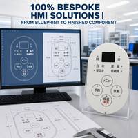 Film adhésif isolant double face pour panneau tactile HMI personnalisé, film de circuit imprimé, matériau personnalisable, plus d'un million de pièces
