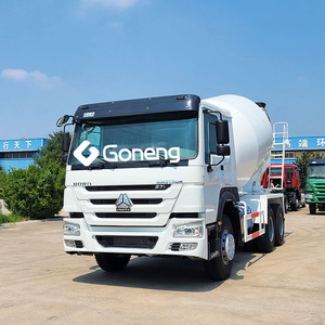 Camions malaxeurs à béton <span class=keywords><strong>10m3</strong></span> 9m3 6*4, <span class=keywords><strong>Camion</strong></span> malaxeur à béton d'occasion 6x4 Sinotruk Howo 12m3 Dimensions - Product Image 2