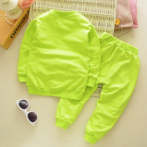 เสื้อผ้าเด็กผู้ชายแฟชั่นลำลองลายตัวเลข แขนยาว สำหรับเด็กวัย 2-5 ขวบ ช่วงฤดูใบไม้ร่วง - Product Image 4