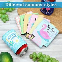 Porte-boissons en néoprène pour canettes de bière, style moderne et tendance, pour mariage, pour bouteilles d'eau