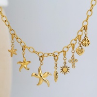 Lincy mignon étanche en acier inoxydable Bikinis pendentif coeur pièce bricolage fermoir à ressort breloques pour Bracelet personnalisé fabrication de colliers