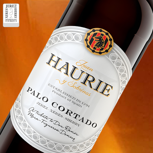 ผลิตในสเปน ไวน์เชอร์รี่ PALO CORTADO HAURIE 750 มล. ไวน์เชอร์รี่ออกซิไดซ์แบบออร์แกนิกสุดหรู - Product Image 3