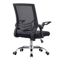 Échantillon gratuit Mobilier ergonomique pour la maison Siège de bureau d'affaires à dossier mi-hauteur réglable et tournant bon marché