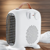 Mini radiateur électrique portable pour bureau à domicile et utilisation en intérieur Ventilateur d'air d'hiver chaud avec fil chauffant pour chambre et salle de bain