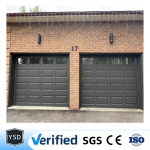 Kit d'automatisation moderne pour <span class=keywords><strong>porte</strong></span> <span class=keywords><strong>de</strong></span> <span class=keywords><strong>garage</strong></span> sectionnelle coupe-vent, avec opérateur à boîtier transparent 24V 1000N, 220V, 9x8, pour maison, deux voitures, personnalisé - Product Image 1