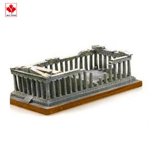 사용자 정의 3D 미니어처 모델 수지 그리스 Athen Acropolis 건물 동상 관광 기념품 - Product Image 4