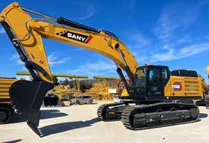 Pelles sur chenilles Sany SY550H d'occasion bon marché, excavateur d'occasion en parfait état de 55 tonnes - Product Image 6