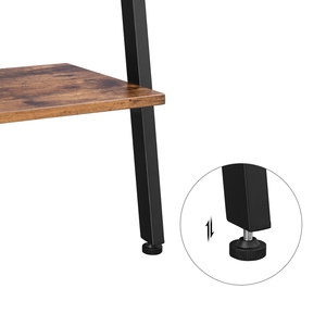 <span class=keywords><strong>VASAGLE</strong></span> Étagère Échelle 5 Niveaux Industriel Bibliothèque Design Salon <span class=keywords><strong>Cuisine</strong></span> Bureau Fer Stable Inclinée Étagère Murale - Product Image 6