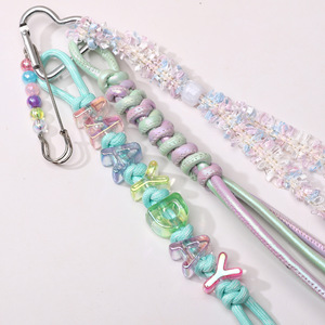 Acryl Bunte 26 Englische Buchstaben Gerade Lochung Großloch Lose Perlen Mode DIY Schmuckzubehör Webarmband - Product Image 3