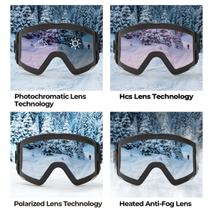 Lunettes <span class=keywords><strong>de</strong></span> <span class=keywords><strong>ski</strong></span> cylindriques <span class=keywords><strong>OTG</strong></span> anti-buée à large champ <span class=keywords><strong>de</strong></span> vision avec logo personnalisé et protection nasale pour sports d'hiver en extérieur - Product Image 4