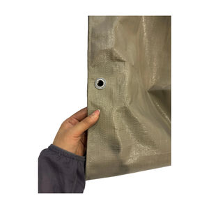 Bâche en PE imperméable <span class=keywords><strong>camouflage</strong></span> pour voilier et planche à voile, couverture en PE anti-UV, <span class=keywords><strong>beige</strong></span> foncé, gris, taille et grammage OEM - Product Image 5